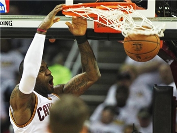 Clevelands Superstar LeBron James war wieder einmal der überragende Spieler. Foto: Leah Klafczynski