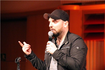 Comedian Ingmar Stadelmann zeigte sich überhaupt nicht „humorphob“. 