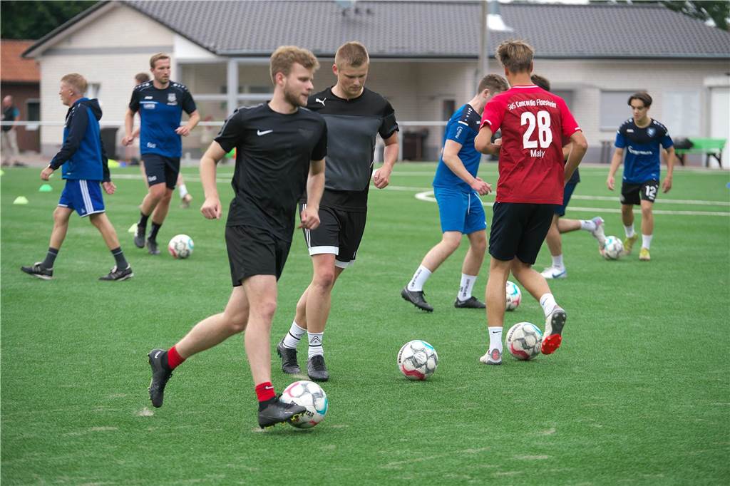 Concordia Flaesheim hat die Vorbereitung auf die neue Saison aufgenommen - mit vielen neuen jungen Spielern.