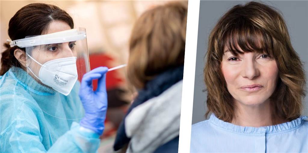 Teststellen-Betreiberin aus Werne: Viele Bürger landen an der falschen Stelle Constanze Spellerberg vom Pflegedienst Jakubke appelliert an Menschen, die sich testen lassen wollen.