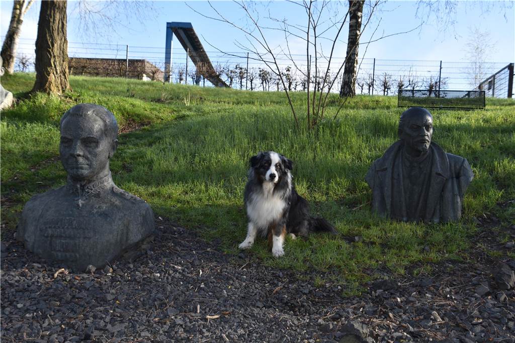 Cooper zwischen Sowjetgrößen.