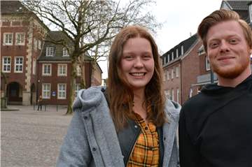 Cora Belker und Philipp Könning