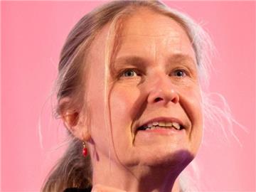 Cornelia Funke bewundert den Mut von J.K. Rowling. Foto: Christian Charisius