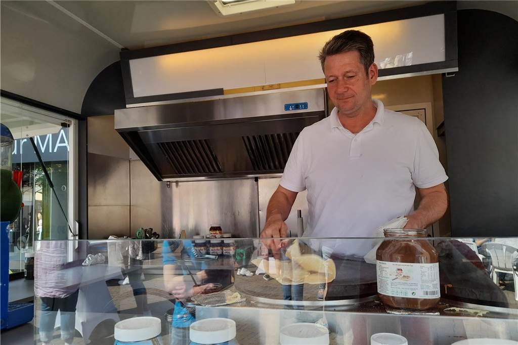 Crêpes durften natürlich auch nicht fehlen. 
