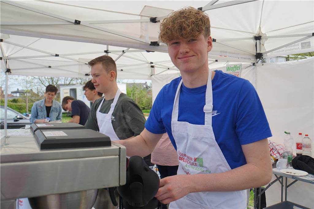 Crêpes gab es beim Förderverein der Profilschule