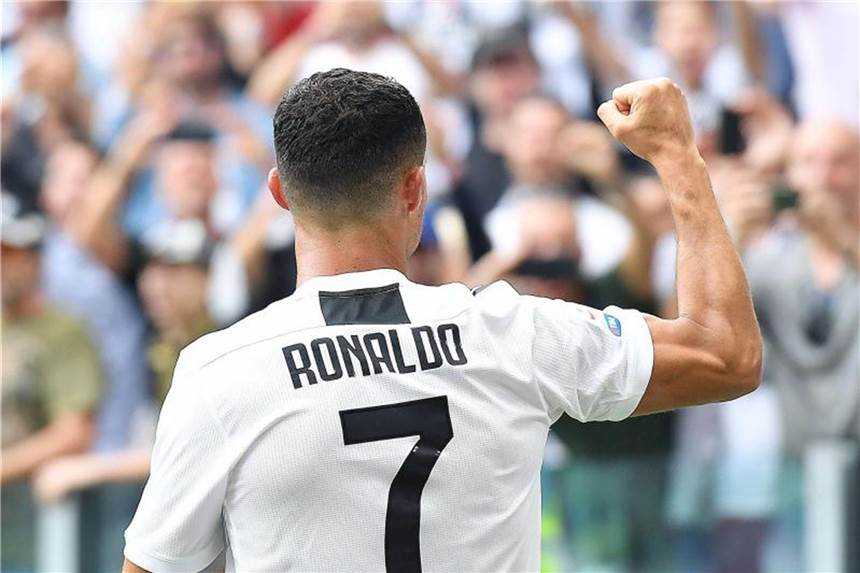 Ronaldos Tore der Befreiung - „Er ist erwacht“ Cristiano Ronaldo erzielte seine ersten beiden Saisontore für Juventus Turin. Foto: Alessandro Di Marco
