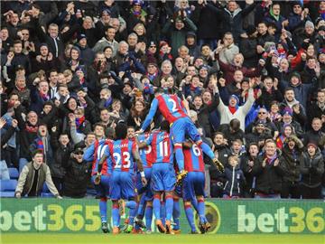 Crystal Palace hat sich als erste Mannschaft für das Halbfinale des FA-Cups qualifiziert. Foto: Gerry Penny