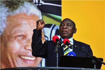 Cyril Ramaphosa ist seit 2014 Vizepräsident, hat es jedoch geschafft, nicht von Zumas Skandalen belastet zu werden. Foto: AP