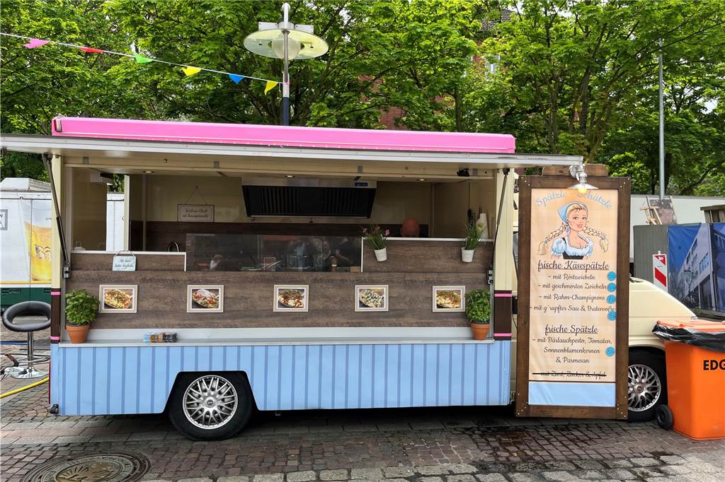 Da lacht das Schwaben-Herz: „Spätzle-Schätzle“ bietet frische Spätzle an.