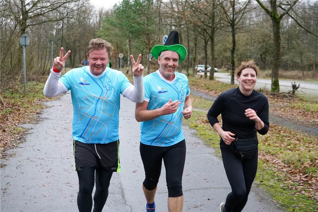 Dabei sein ist alles! Beim Silvesterlauf stehen Tatendrang, Geselligkeit und Gemeinschaft im Vordergrund.