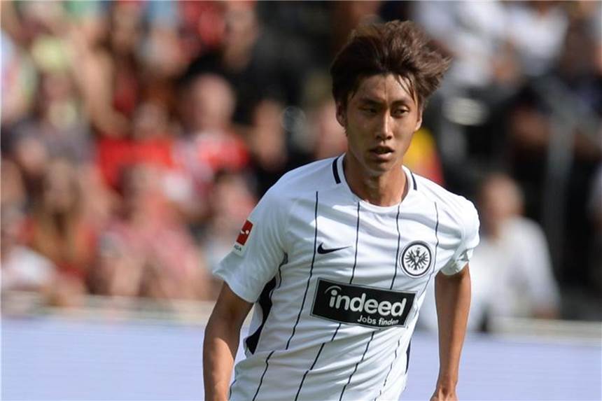 Frankfurt leiht Japaner Kamada an belgischen Club aus Daichi Kamada wechselt auf Leihbasis von Eintracht Frankfurt zum belgischen Club VV St. Truiden. Foto: Patrick Seeger
