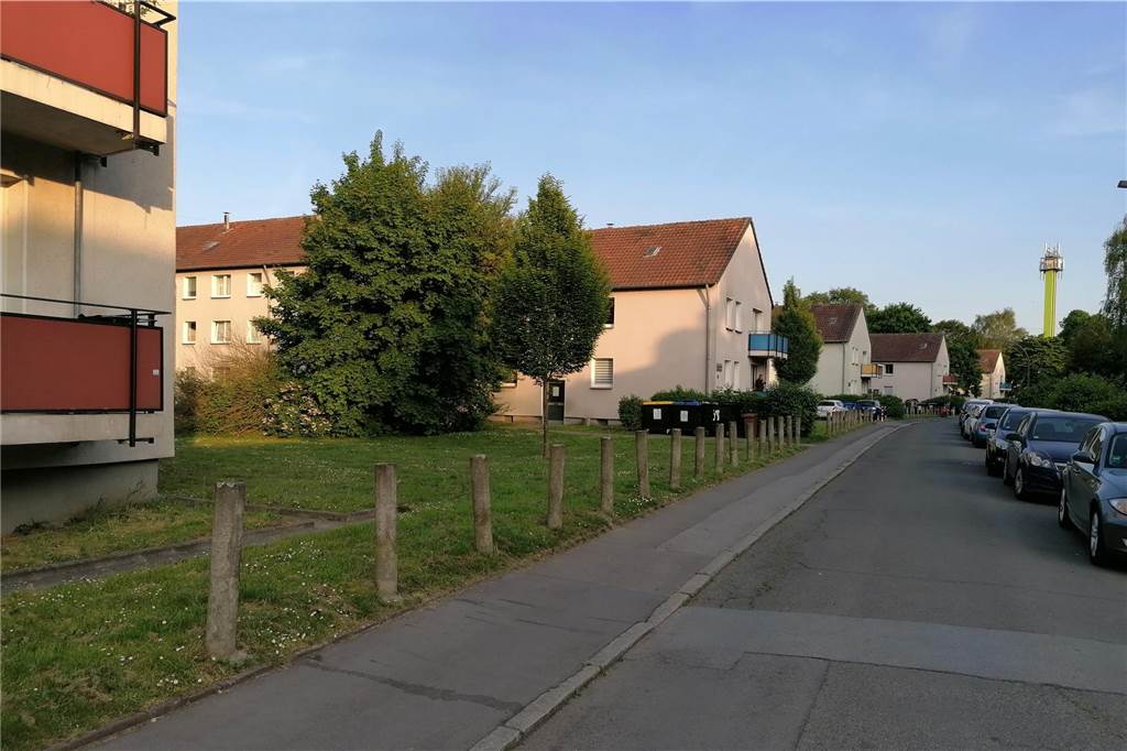 Häuser am Walkmühlenweg 2022, die mittlerweile abgerissen sind