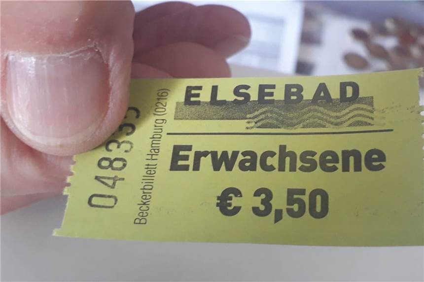 Was am Samstag in Schwerte wichtig wird: Ehepaar verärgert über Elsebad Damit darf man nur einmal aufs Gelände: die Einzel-Eintrittskarte für das Elsebad.