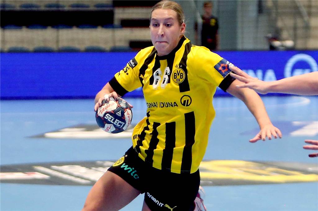 Derbysieg trotz Siebenmeter-Wucher: BVB-Handballerinnen schlagen Leverkusen am Ende klar Dana Bleckmann erzielte elf Treffer.