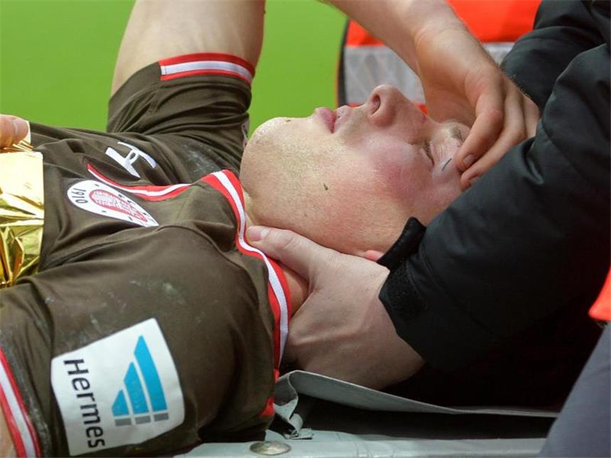 St.-Pauli-Profi erleidet Schädel-Hirn-Trauma Daniel Buballa erlitt ein Schädel-Hirn-Trauma. Foto: Axel Heimken