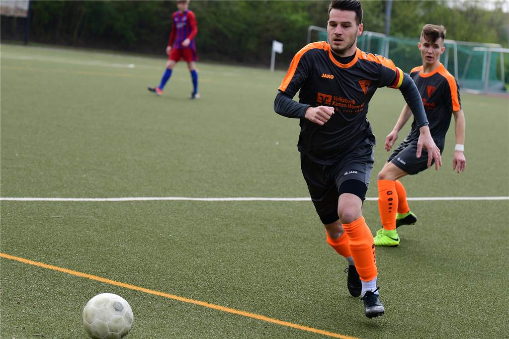 Der Werner SC ist in der Landesliga endgültig angekommen Daniel Durkalic war der beste Torschütze des Werner SC.