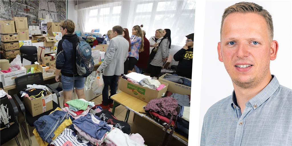 Lünen hilft in Polen: „Dank des Jungen aus Butscha war Gänsehaut-Moment“ Daniel Magalski fuhr mit dem Hilfstransport von Lünen in die Partnerstadt Kamien Pomorski in Polen. Die Menschen aus der Ukraine dort warteten schon auf die Hilfsgüter.
