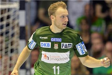 Daniel Pettersson wurde mit Magdeburg Dritter. Foto: Jan Kuppert