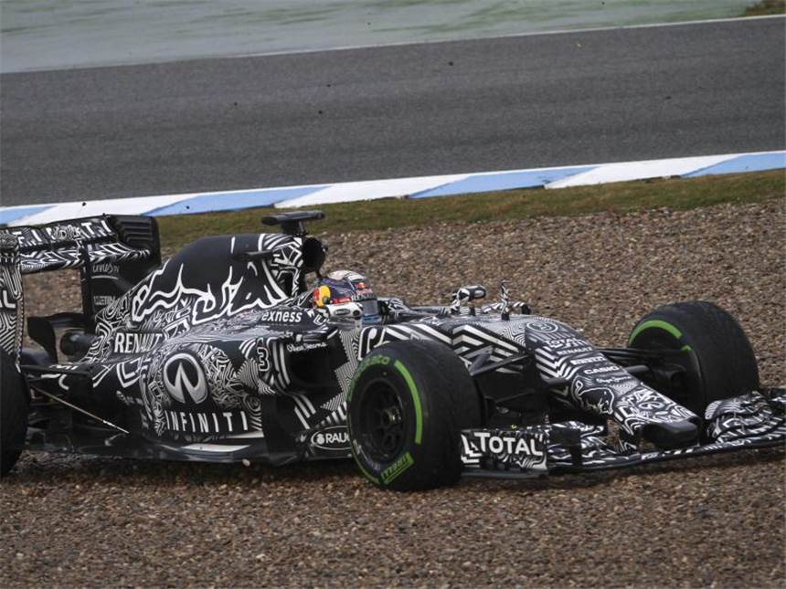 Trotz Motor-Aus: Rosberg pflegt Ruf als Rundensammler Daniel Ricciardo kam gerade einmal auf 48 Runden. Foto: Roman Rios