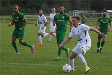 Daniel Seidel und der FC Nordkirchen unterlagen dem FC Roj.