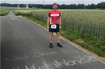 Daniel Timmer ist beim Muskathlon über sich hinaus gewachsen.