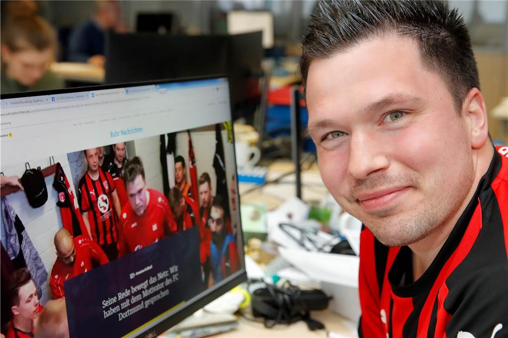 Daniel Ulrich ist Spieler und stellvertretender Vorsitzender des FC Dortmund.