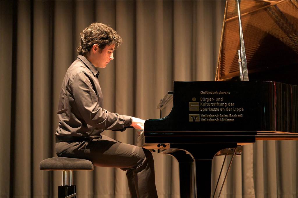 Daniel Zahn gehört zu den größten Talenten, die die Musikschule hervorgebracht hat.