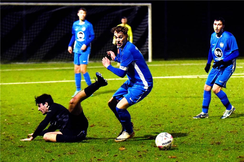 Dank eines Treffers in der Nachspielzeit feierte der SV Lippramsdorf II am Freitagabend einen 3:2-Derbysieg gegen den ETuS Haltern II.