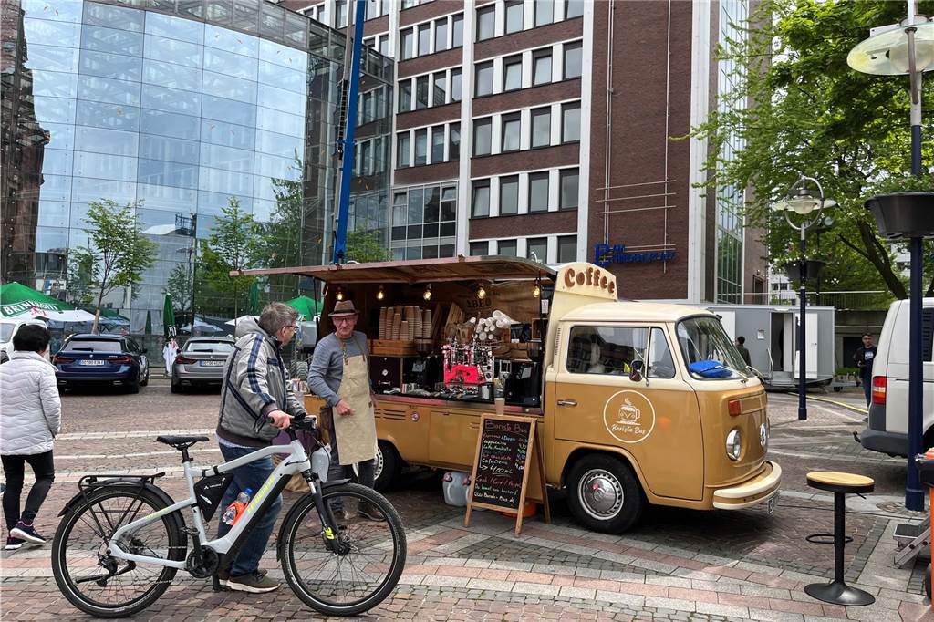Darauf einen Kaffee? Dann sind Sie beim „Barista Bus“ goldrichtig.