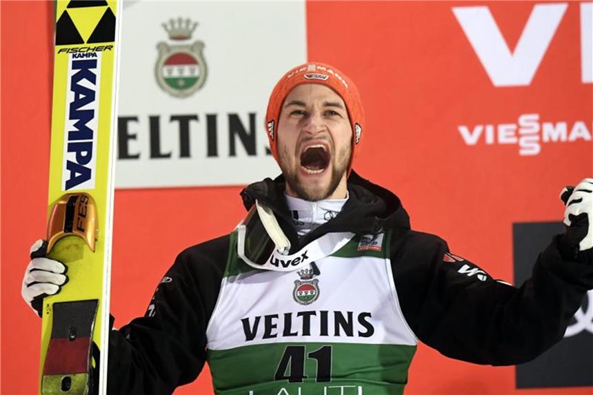 Stoch holt Trophäe und Geld - Tiefpunkt für Wellinger Darf in Vikersund aufs Podest hoffen: Skispringer Markus Eisenbichler. Foto: Markku Ulander/Lehtikuva