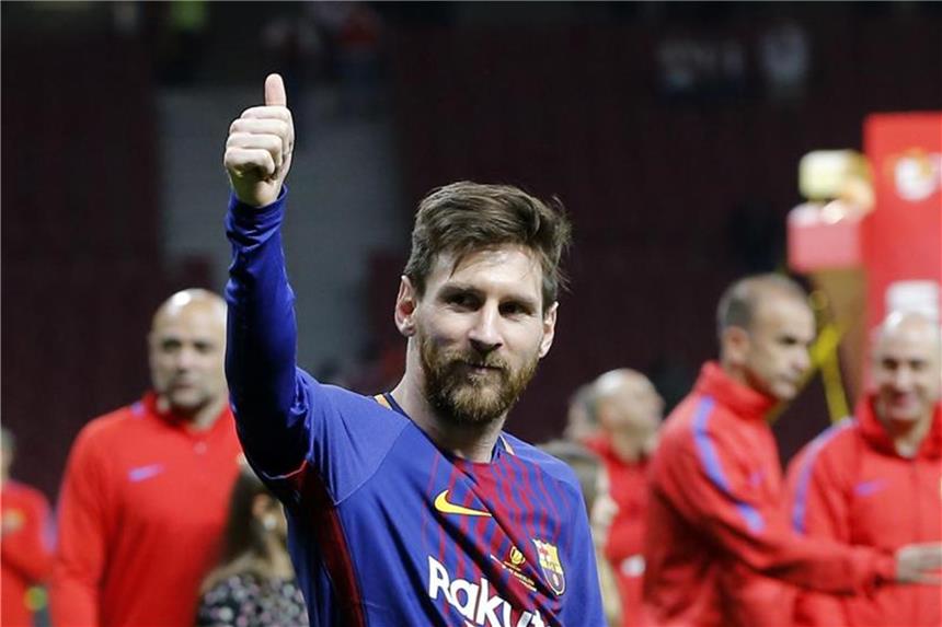Superstar Messi darf Namen in EU als Marke eintragen Darf seinen Namen als Marke schützen lassen: Superstar Lionel Messi. Foto: Paul White/AP/dpa