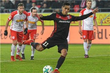 Darío Lezcano fällt verletzt für den FC Ingolstadt aus. Foto: Armin Weigel