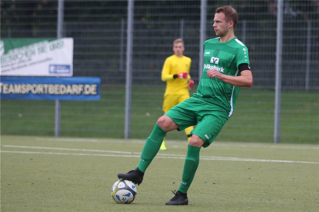 GS Cappenberg kupfert Challenge vom Nachbar-Verein ab, doch dieser weiß nichts davon Darius Brüggemann war einigermaßen überrascht.