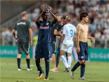 Das 0:0 im Rückspiel bei HNK Rijeka reichte Salzburg nicht zum Weiterkommen. Foto: Expa/Johann Groder