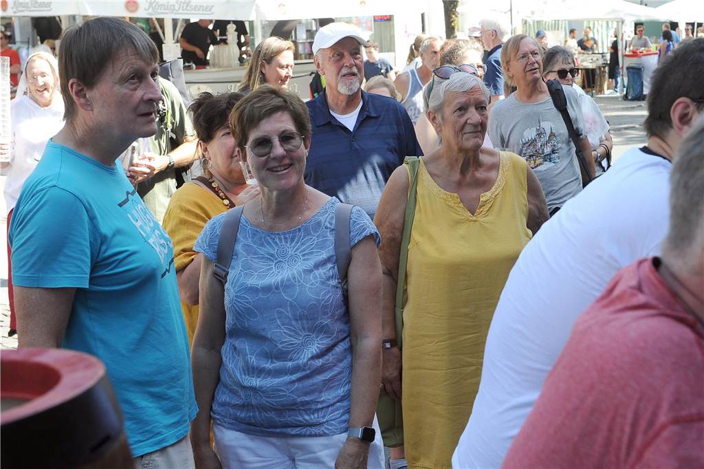 Das 25. Pannekaukenfest 2023 fand rund um den Schwerter Postplatz statt.