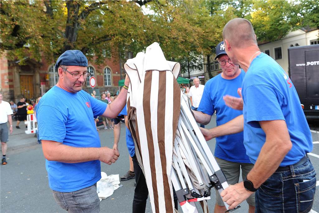 Das 25. Pannekaukenfest 2023 fand rund um den Schwerter Postplatz statt.