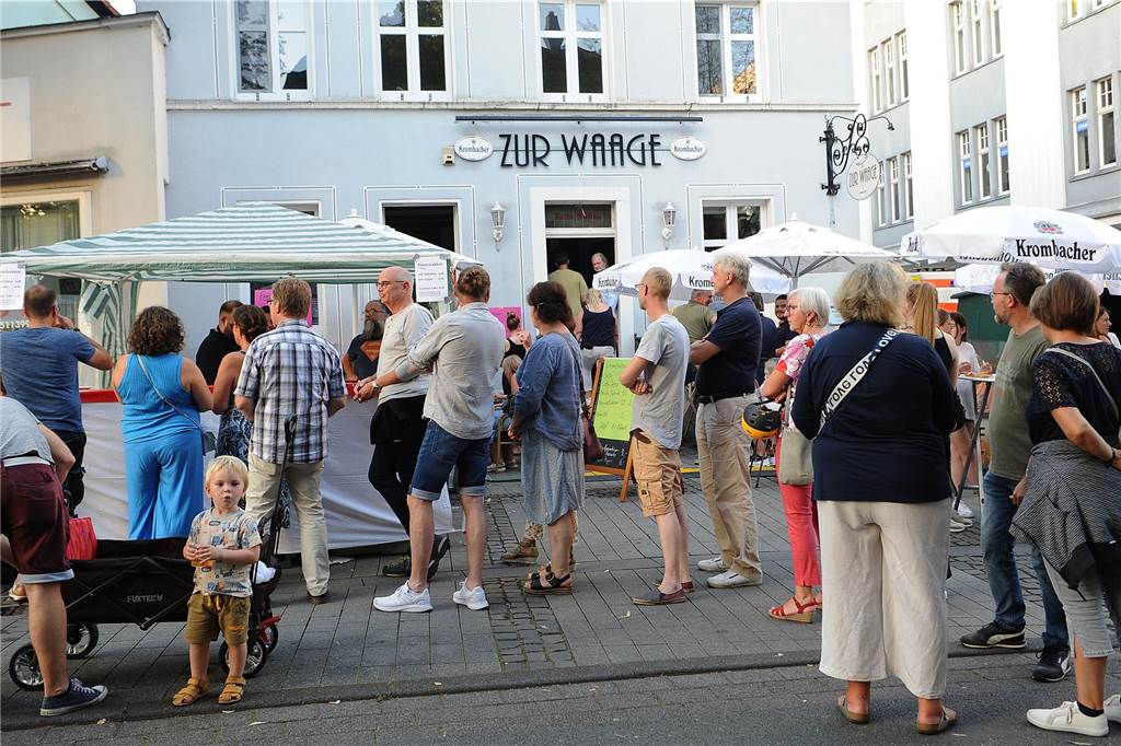 Das 25. Pannekaukenfest 2023 fand rund um den Schwerter Postplatz statt.