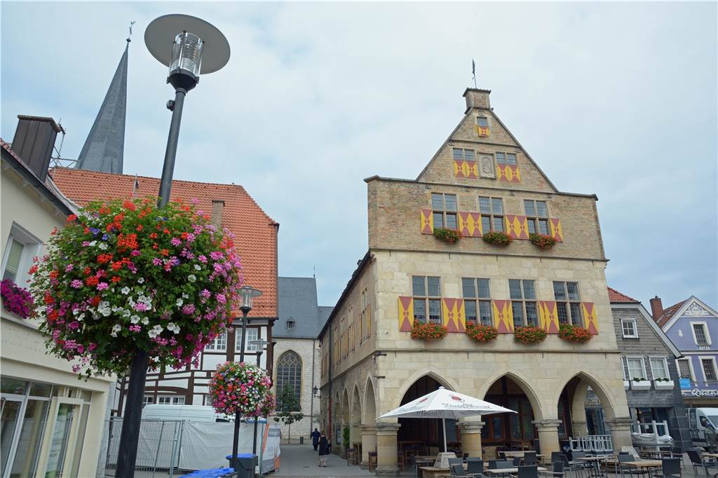 Das Alte Rathaus am Marktplatz: Hier tagt der Werner Stadtrat auch heute noch.