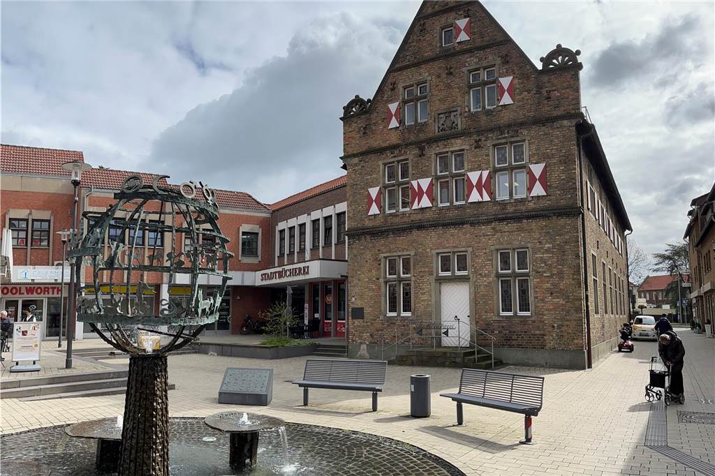 Das alte Steinhaus am Moormannplatz gehört zu den ältesten steinernen Gebäuden in Werne.