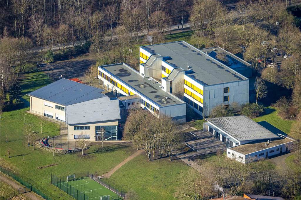 Ein Luftbild des AFG.