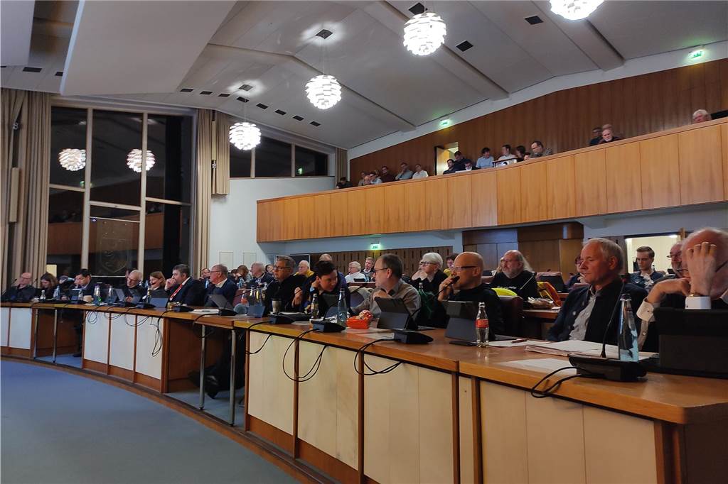 Bürgermeister beanstandet Ratsbeschluss: Haushalt bleibt unberührt Das Archivbild entstand während einer der vergangenen Ratssitzungen.