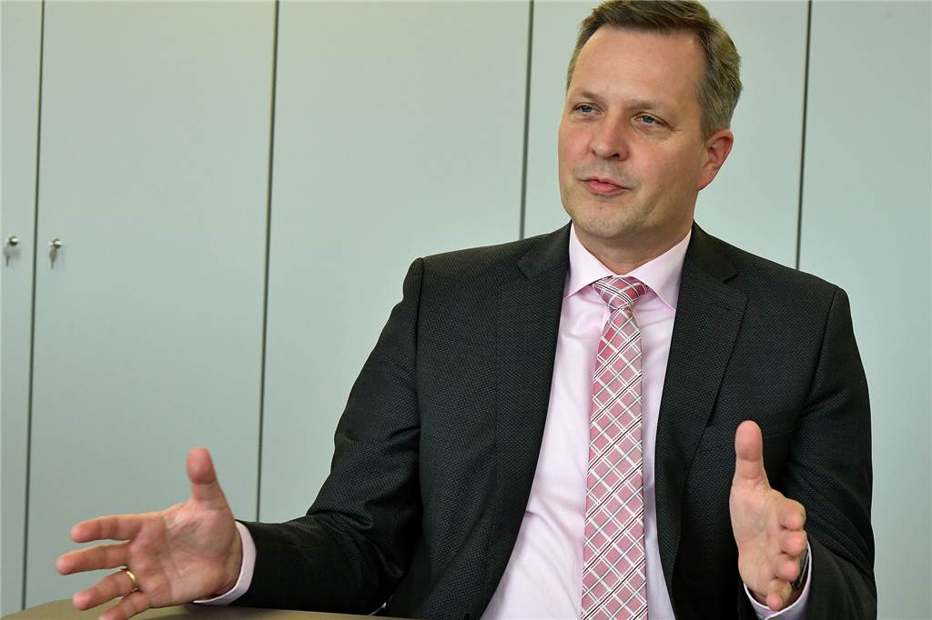 Wirtschaftsförderung in Lünen: Aufsichtsratschef Püschel sorgt für Ärger Das Archivbild zeigt Bürgermeister Jürgen Kleine-Frauns in einem früheren Interview mit unserer Redaktion.