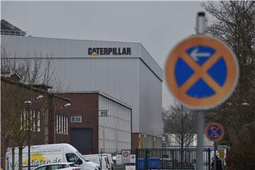 Das Archivbild zeigt das Caterpillar-Werk in Lünen-Wethmar. Der Standort wird Ende 2021 dicht gemacht.
