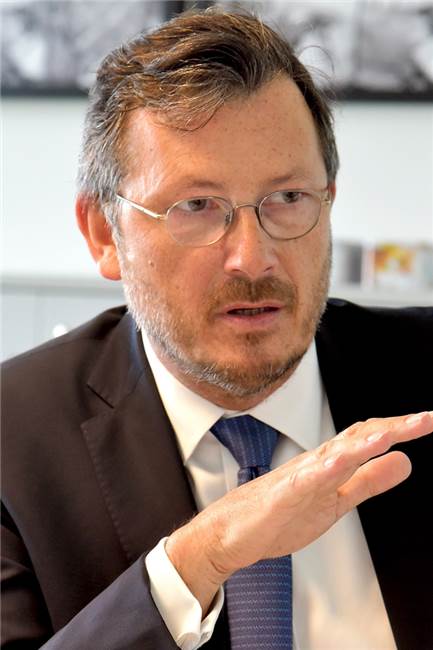 Remondis-Lippewerk zählt zu Vorzeigeprojekten beim Umweltschutz Das Archivbild zeigt Remondis-Geschäftsführer Herwart Wilms in einem früheren Interview mit dieser Redaktion.