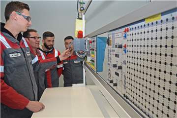 Das „Atasi“ ist das neue Ausbildungszentrum von Aurubis. Im Bereich Elektro sind in Lünen noch die meisten Ausbildungsstellen unbesetzt.
