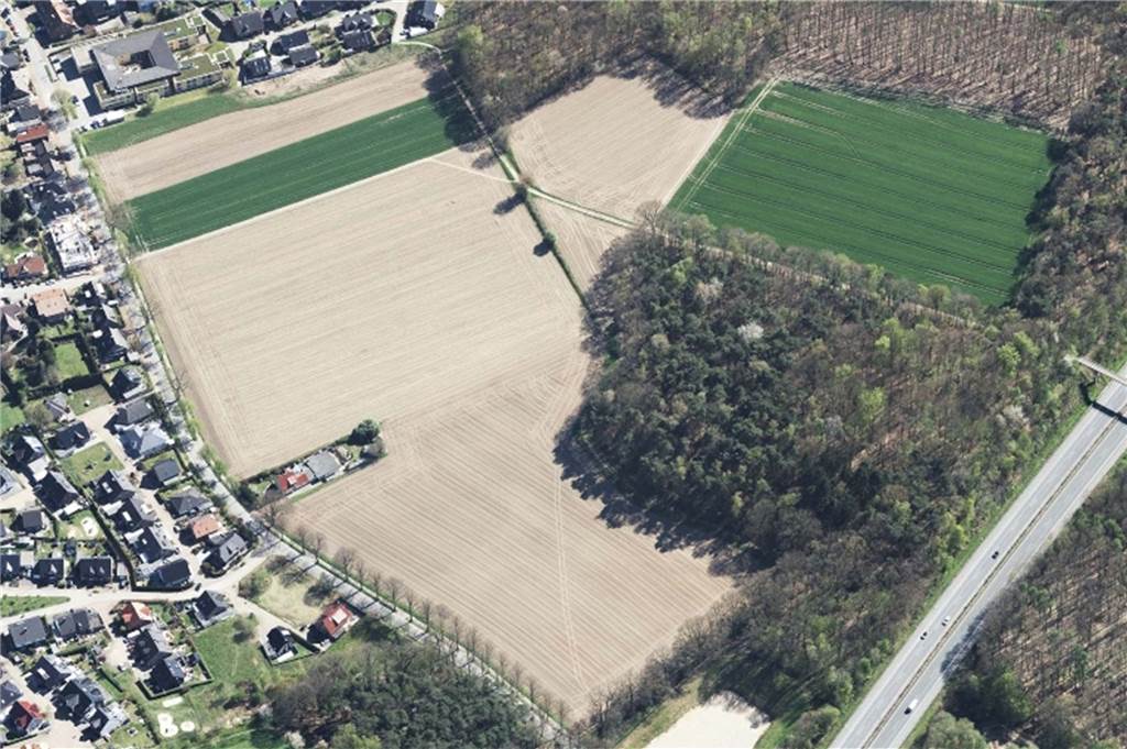 Nesberg: Vergabekriterien für Stadtgrundstücke festgelegt Luftbild vom Baugebiet zum Nesberg