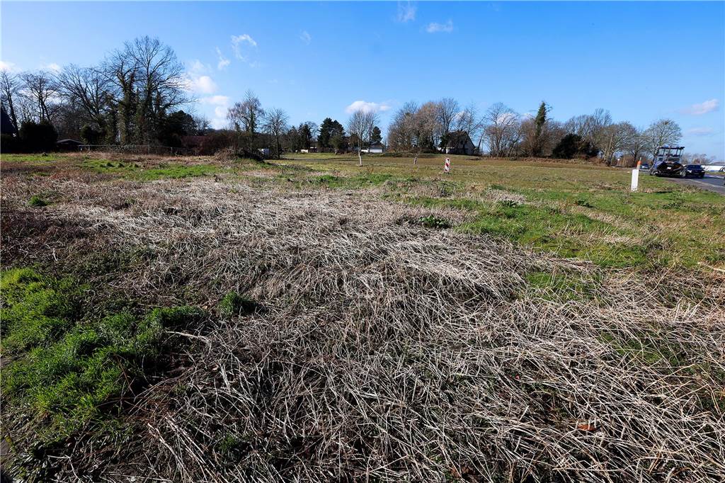 Neues Baugebiet mit 30 Wohneinheiten: Vermarktung steht vor dem Start Das Baugelände in Südkamen wird zurzeit baureif gemacht. Dafür werden zurzeit Bodenrückstände des ehemaligen landwirtschaftlichem Betriebs beseitigt.