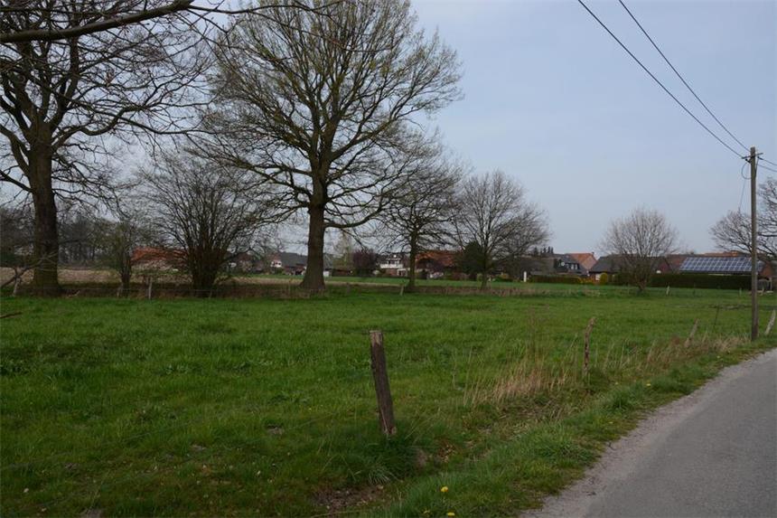 Am Kreuzkamp will die Stadt künftig bauen lassen Das Bebauungsgebiet Kreuzkamp-West Anfang April: 4,1 Hektar sollen laut Stadtverwaltung 57 Neubaugrundstücken Platz bieten.