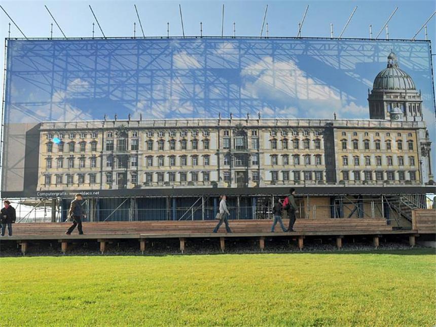 Das Berliner Schloss fällt dem Rotstift zum Opfer.