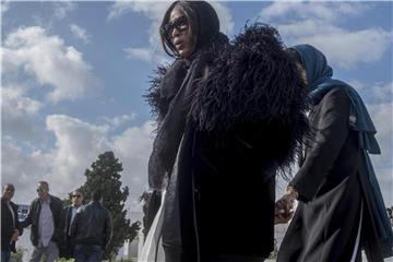 Das britische Model Naomi Campbell gehörte zu den Trauergästen bei der Beerdigung des Modemachers Azzedine Alaïa. Foto: Amine Landoulsi